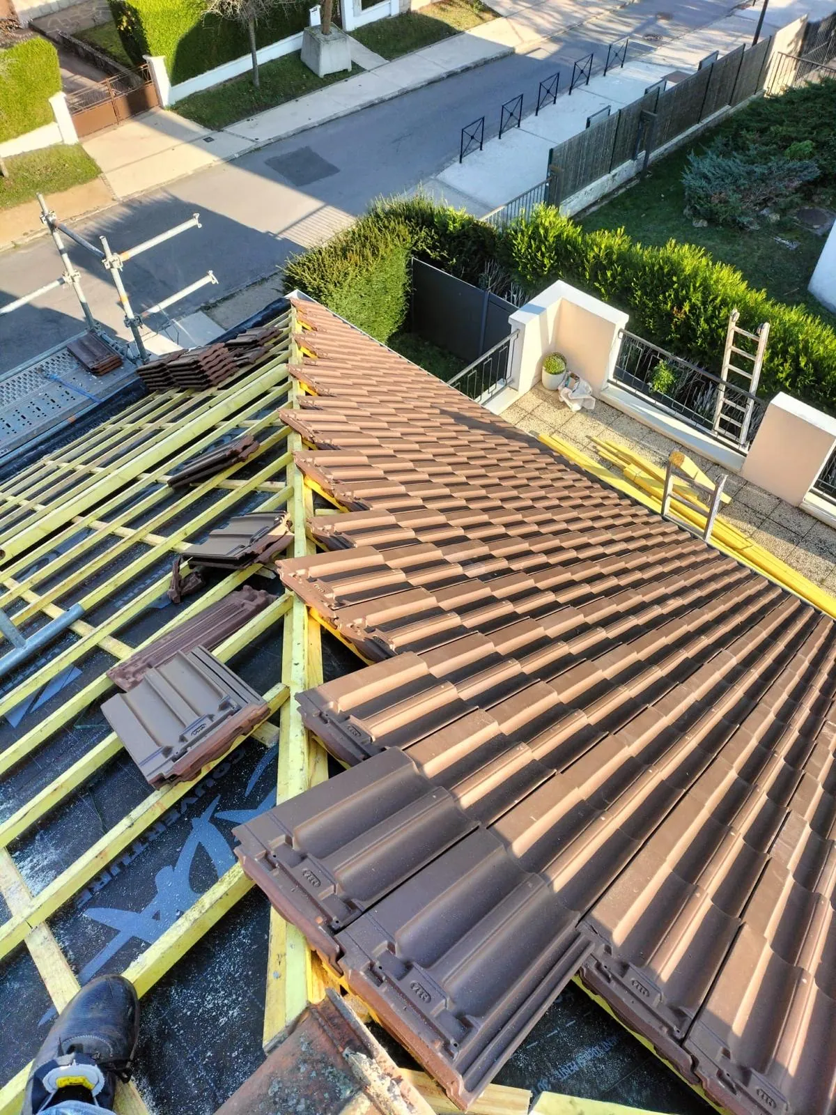 Chantier de couverture à Reims et dans sa couronne