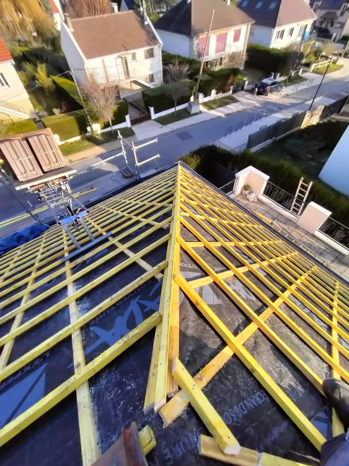 Chantier de couverture à Reims et dans sa couronne