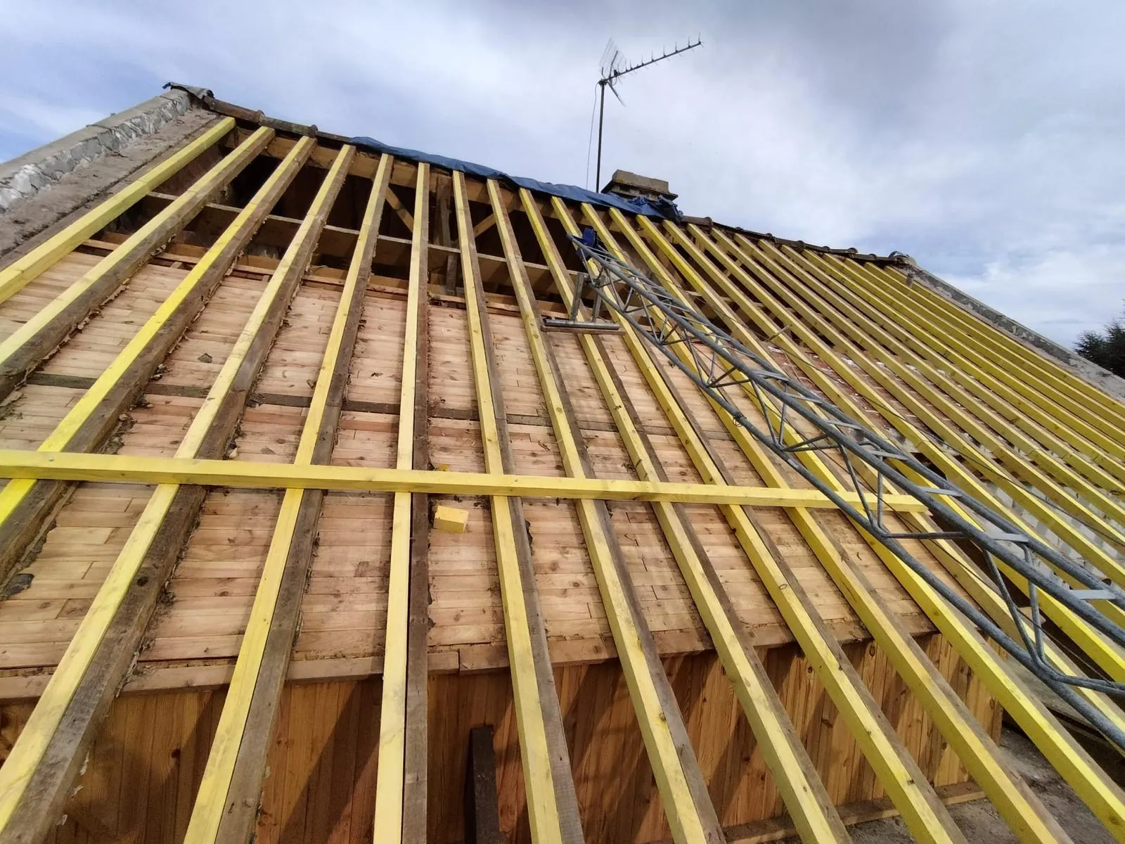 Chantier de couverture à Reims et dans sa couronne