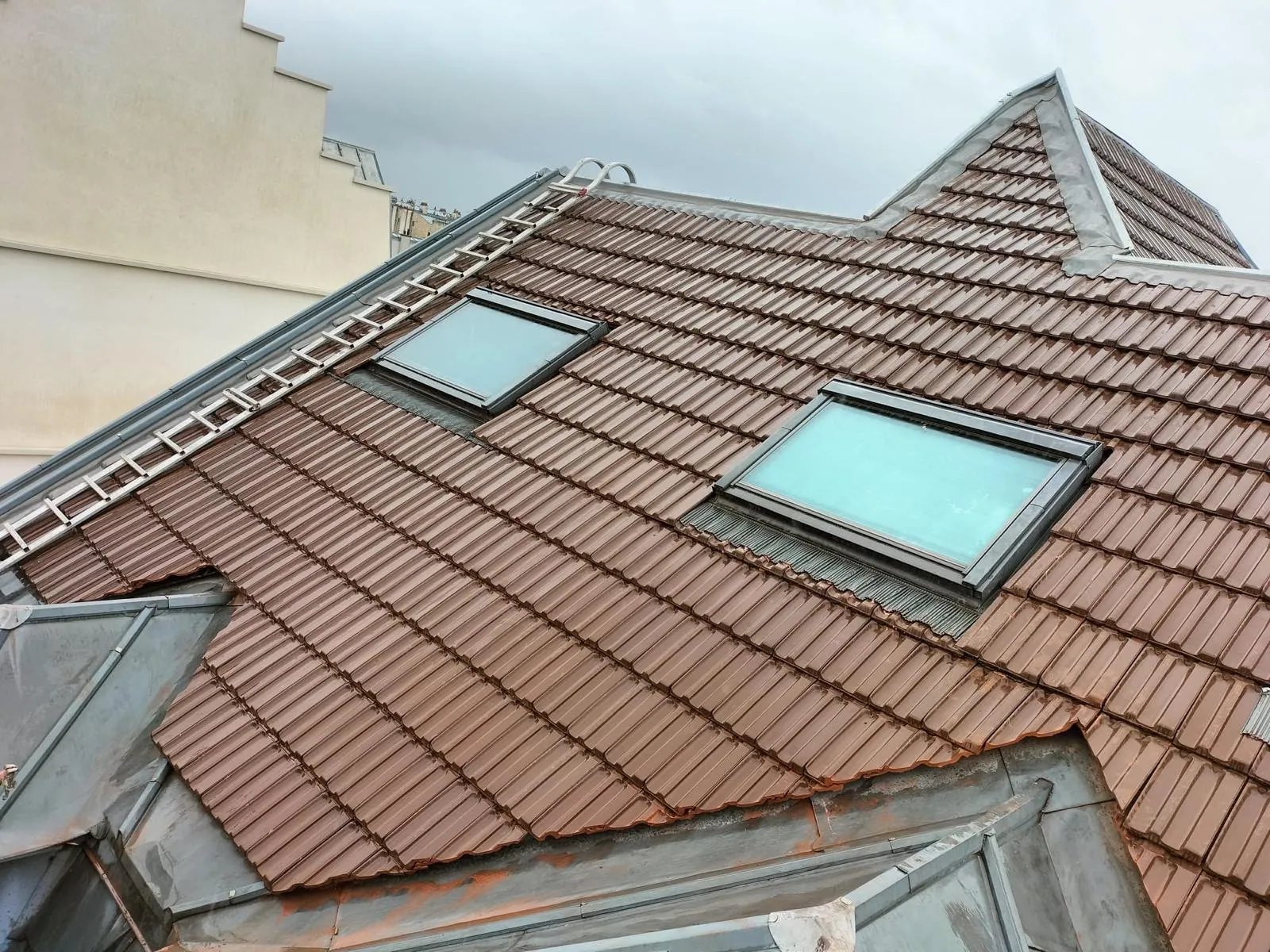 Chantier de couverture à Reims et dans sa couronne