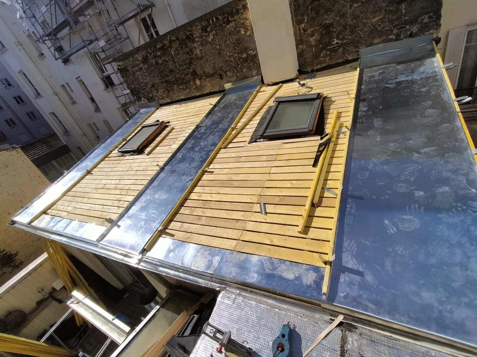 Chantier de couverture à Reims et dans sa couronne